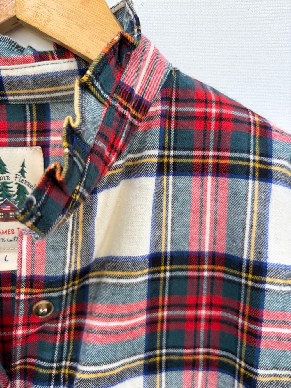 Kiel James Patrick Flannel Shirtdress - Picture 3 of 6